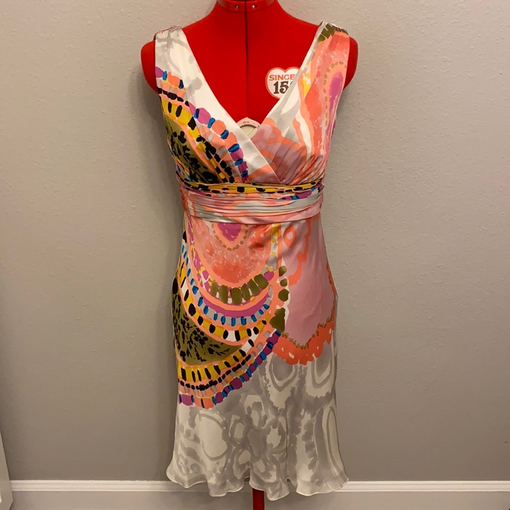 Kay Unger BRAND NEW silk dress - 4